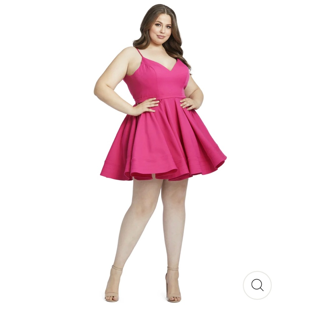 Sweetheart low back fit and flare dress